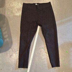 Daily Ritual Black Leggings Sleek Stretchy Full-Length size XL long